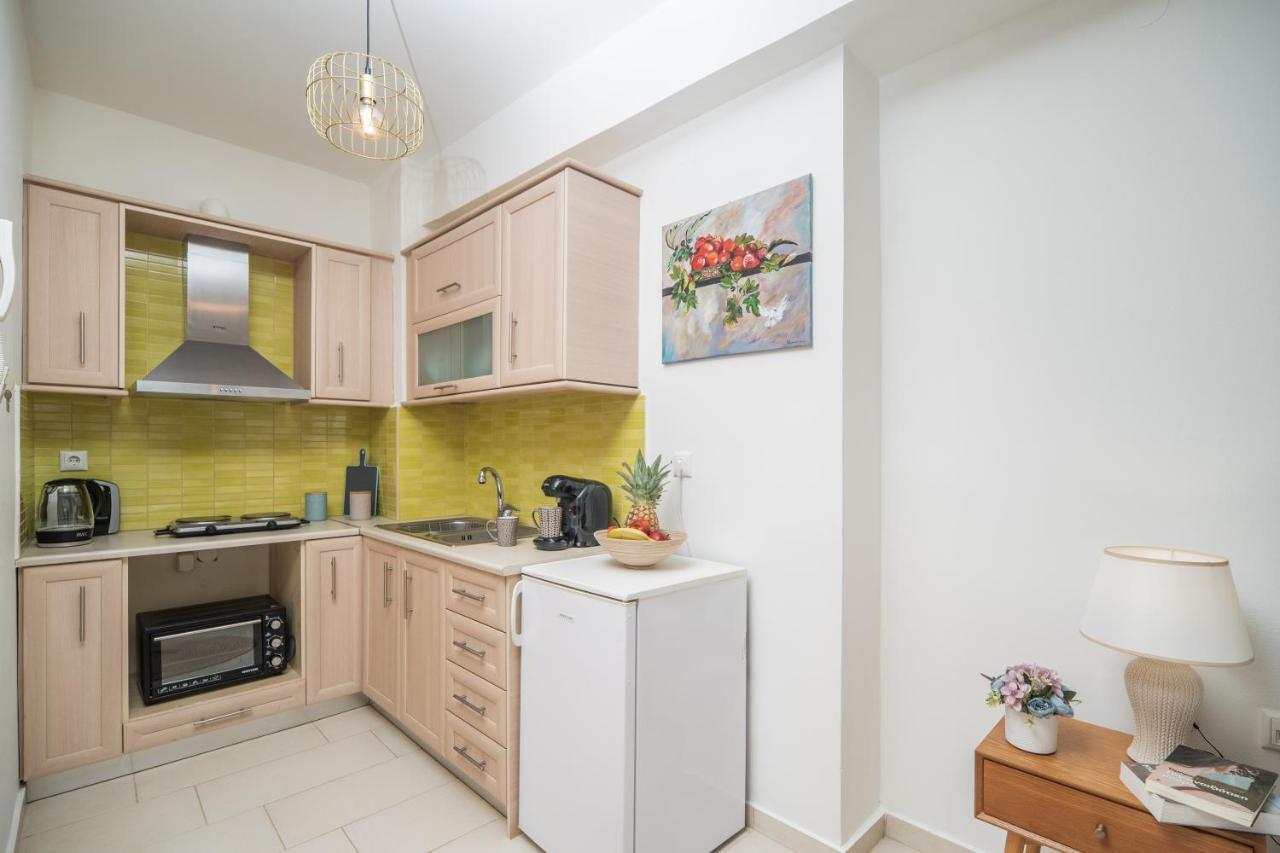 Myrtia Apartment Few Steps From The Sea ハニア エクステリア 写真