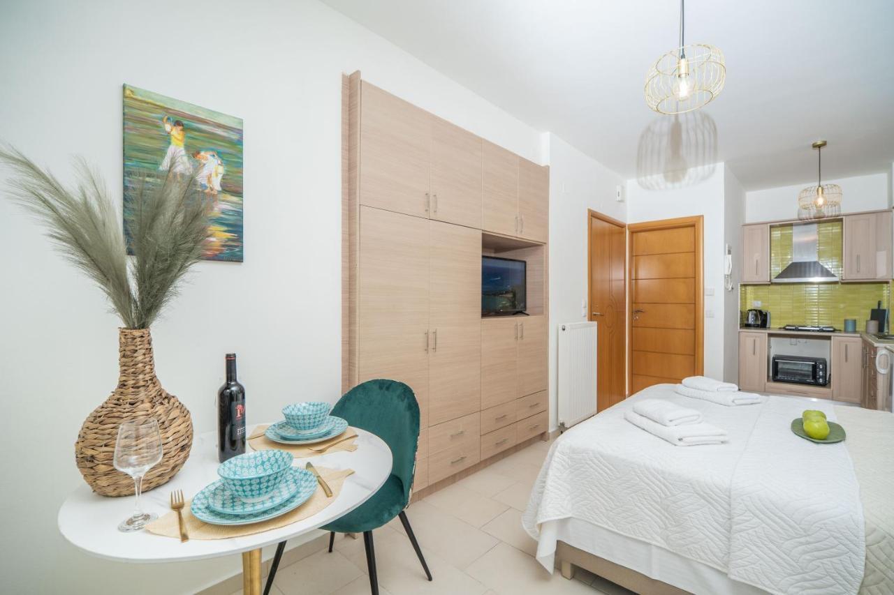 Myrtia Apartment Few Steps From The Sea ハニア エクステリア 写真