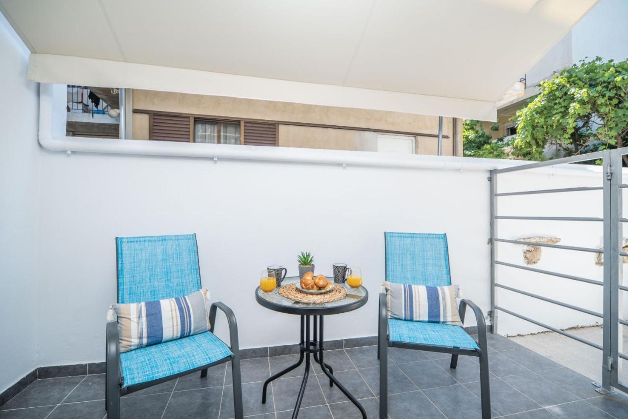 Myrtia Apartment Few Steps From The Sea ハニア エクステリア 写真