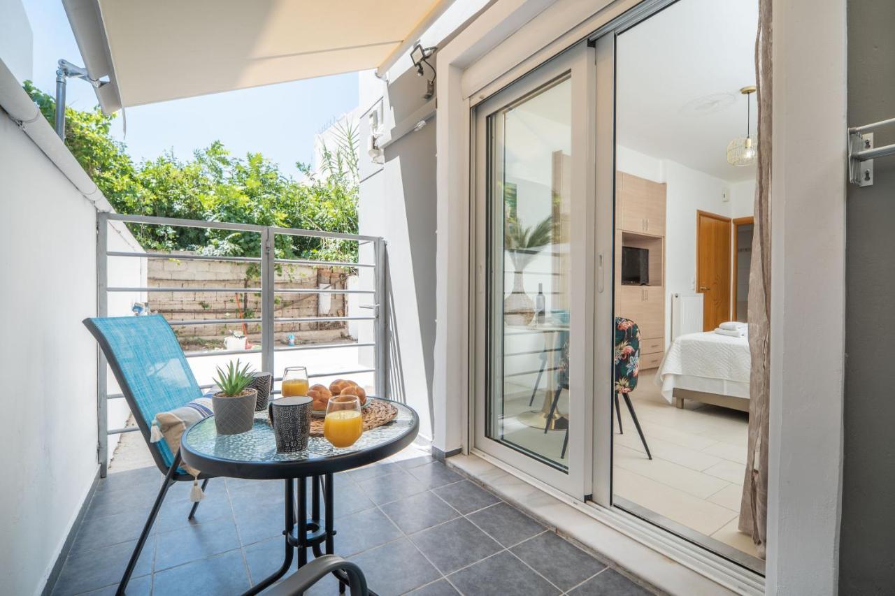 Myrtia Apartment Few Steps From The Sea ハニア エクステリア 写真